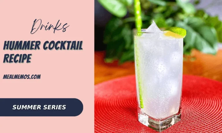 Best Hummer Cocktail Recipe